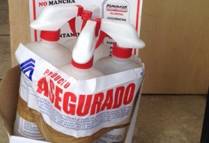 Detectan plaguicida