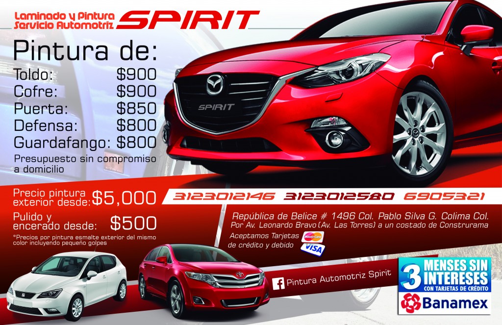 Pintura Automotriz Spirit