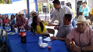 Indira recibimiento Pueblo Juarez1