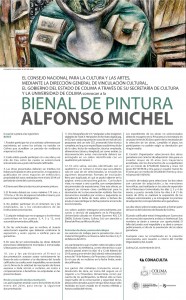 convocatoria BIENAL ALFONSO MICHEL